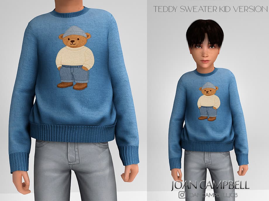 Скриншот мода Свитер для детей Teddy Sweater